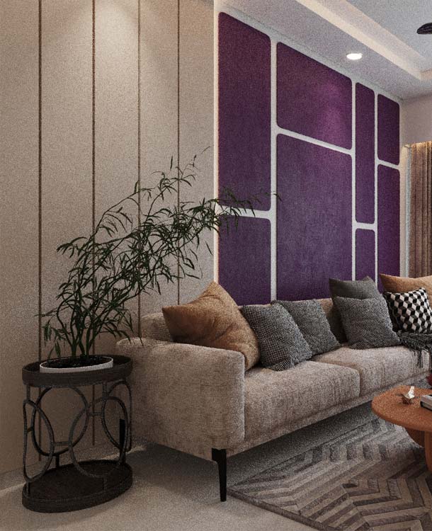 3 BHK Property Interior Design by Wedecor Interiors
