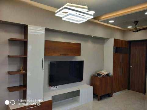 Contemporary Study Room Interior Design in Navi Mumbai